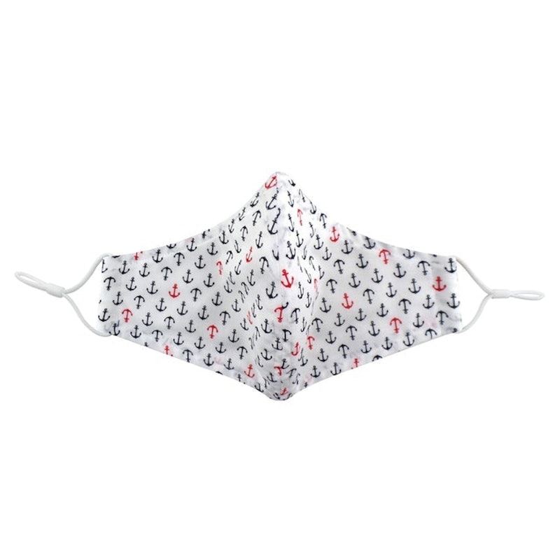 3-Ply Washable Anchor Printed Poly-Cotton Face Mask 3