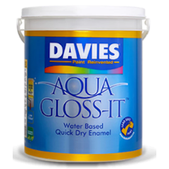 Aqua Gloss It White (Enamel Water-Base) 4 L