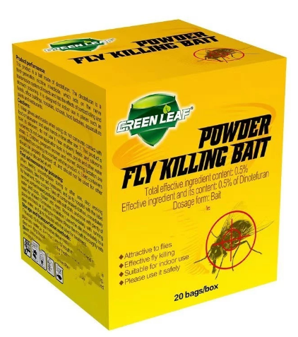 Effective Fly Killing Bait Powder in Pellet Form	 1