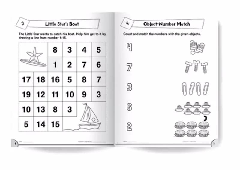 My Beginner Maths Workbook 6