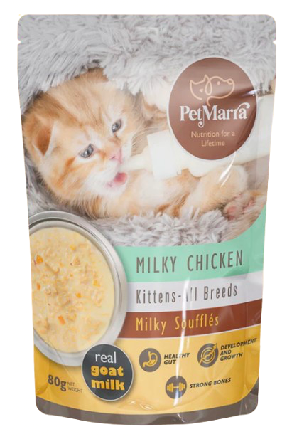 Milky Souffles Kitten Wet Food Pouch 1