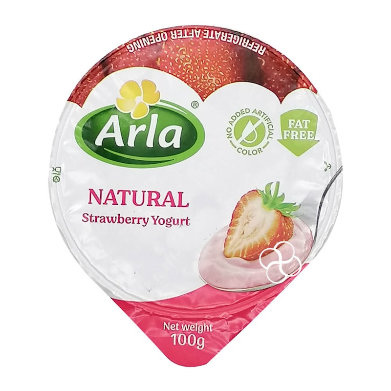 Natural Strawberry Yogurt 2