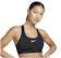 Nike Women's Swoosh Medium Support Padded Sports Bra - Black 1