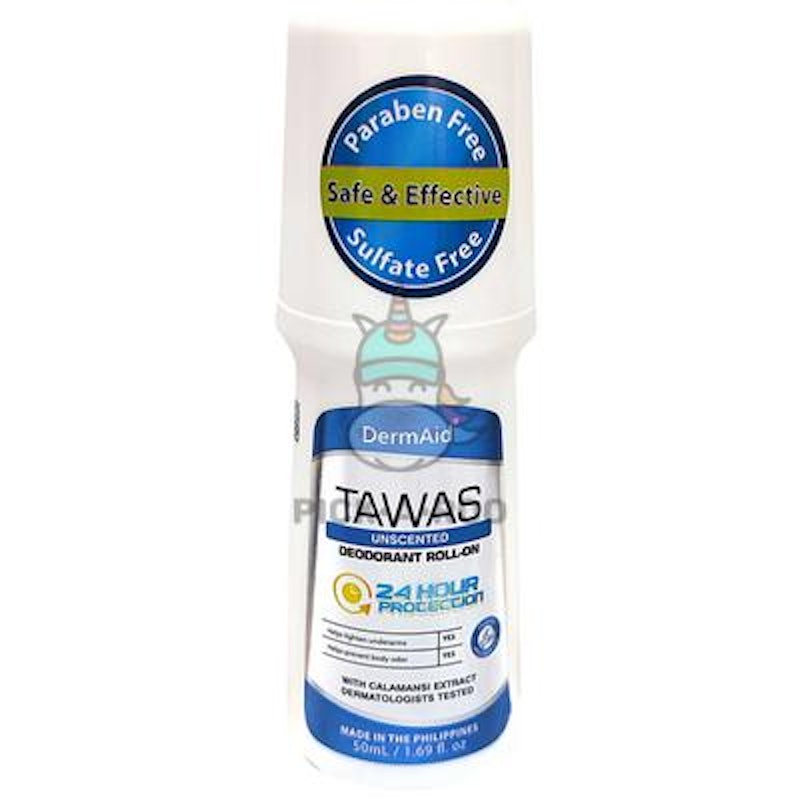 Unscented Tawas Deodorant Roll-On 1