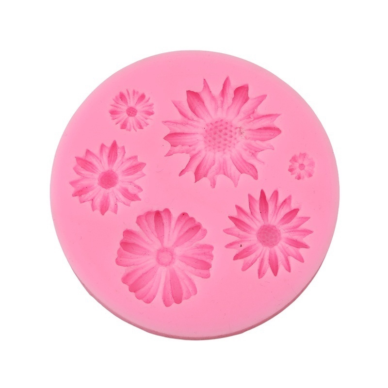 Flower Shaped Fondant Mold 5