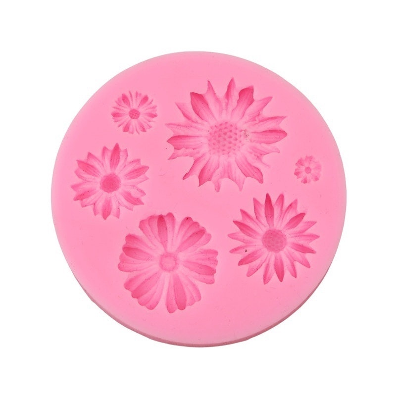 Flower Shaped Fondant Mold 5