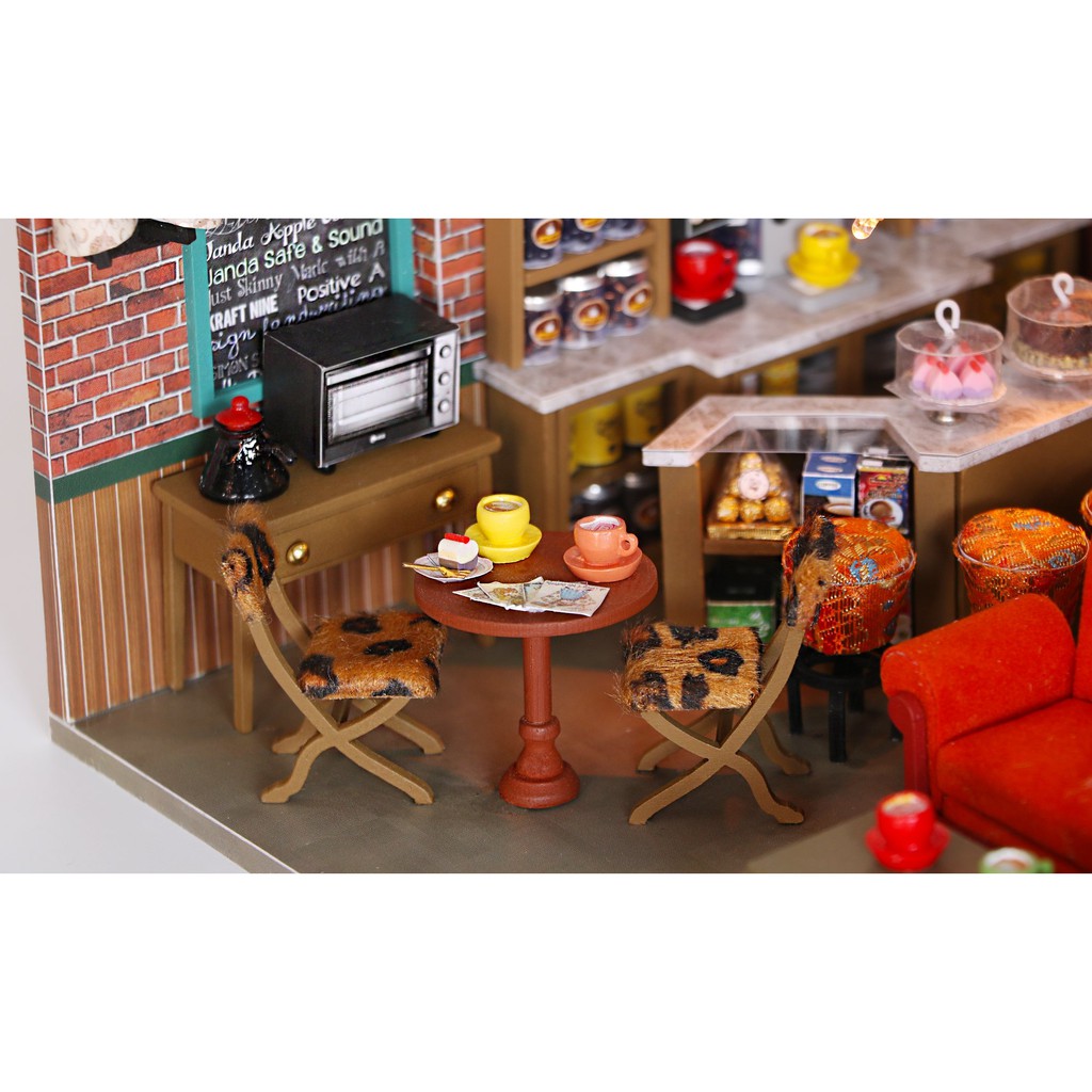 DIY Miniature Central Perk Set 3