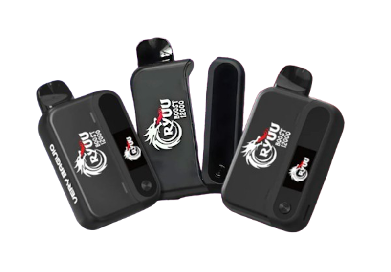 12000 Disposable Rechargeable Powered by Black Elite 2
