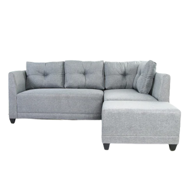 Cushy L-Shape Sofa Set 1