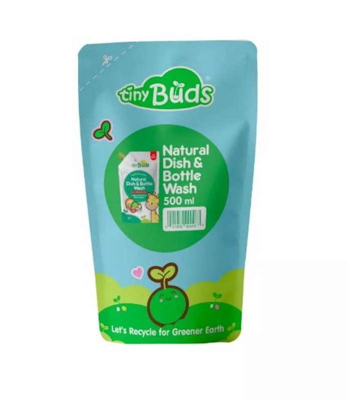 Natural Dish Wash & Baby Bottle Cleanser Fragrance Free 1