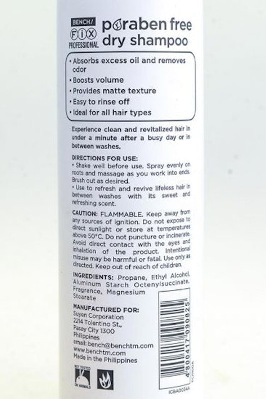 Shampoo & Dash Dry Shampoo 2