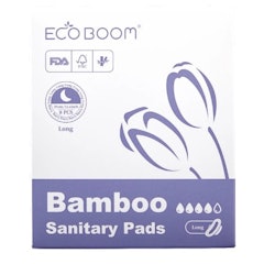 LONG PADS Feminine Biodegradable Bamboo Sanitary Pads
