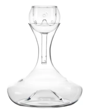 Funnel Glass Wine Decanter 1