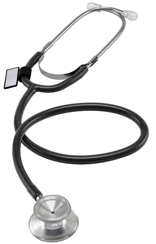 Lightweight Pediatric Stethoscope (Black) 1
