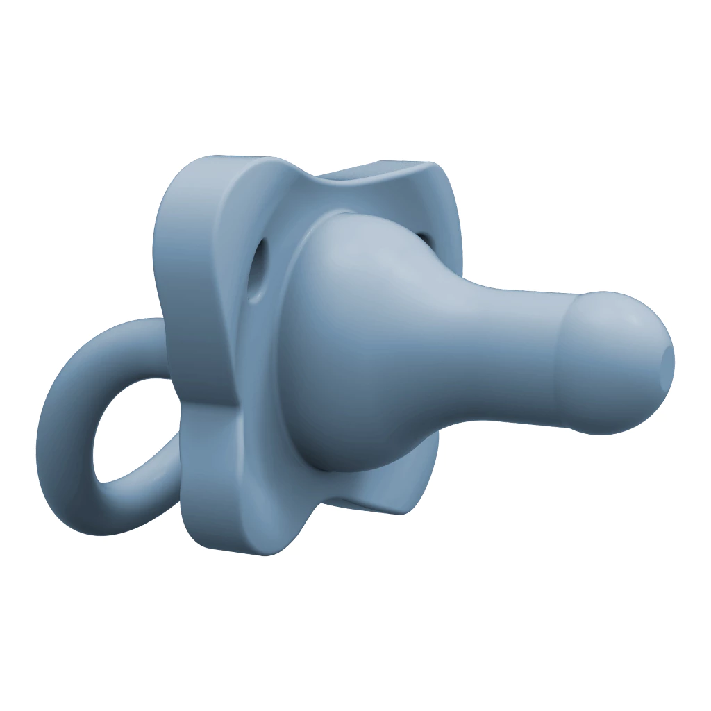 HappyPaci One-Piece Silicone Pacifier 2