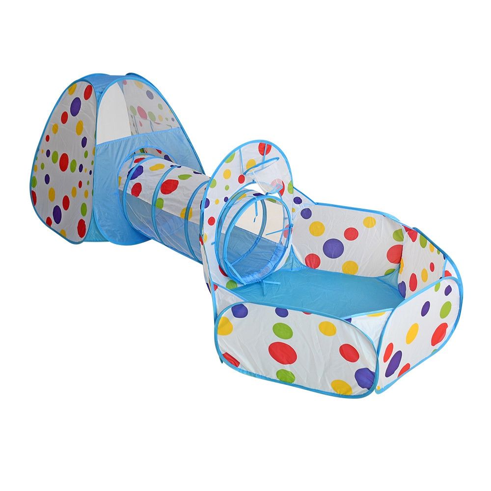 3-in-1 Kids Playhouse Tunnel Set 3