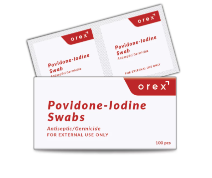 Povidone Iodine Swabs 1