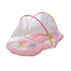Foldable Baby Cushion With Mosquito Net