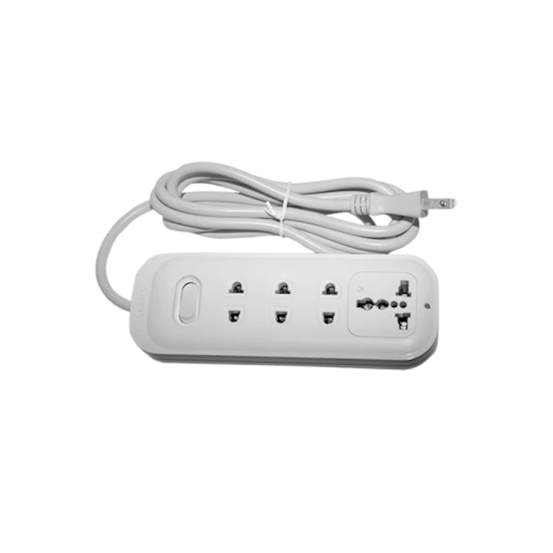 Extension Cord Set With Universal Outlet And Switch 1