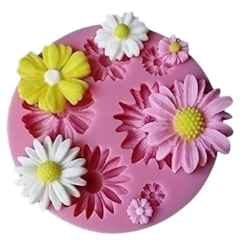 Flower Shaped Fondant Mold