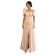 null Modern Filipiniana Dress with Slit 1