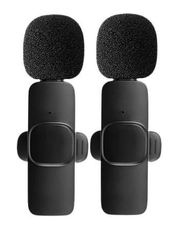 2 in 1 K9 Wireless Lavalier Microphone	 1