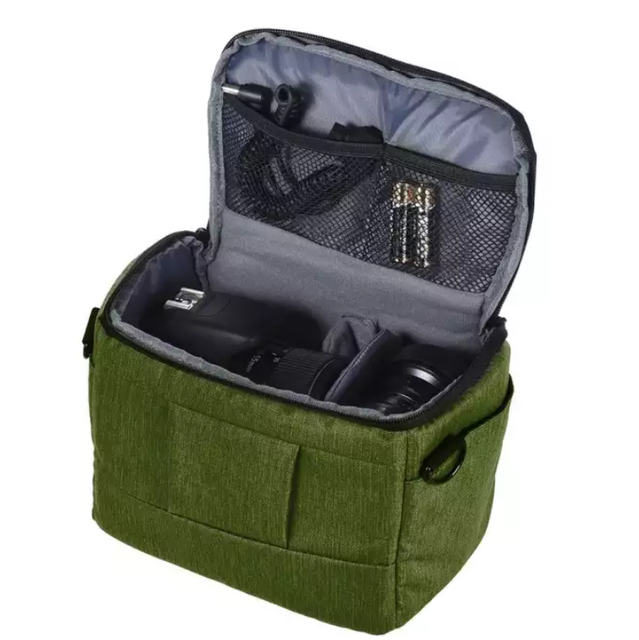 Cuboid-Shaped DSLR Camera Shoulder Bag 2