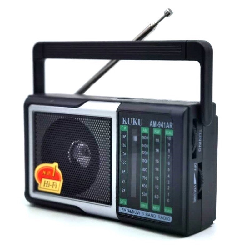 Rechargeable AM/FM/SW 3 Band Radio 1
