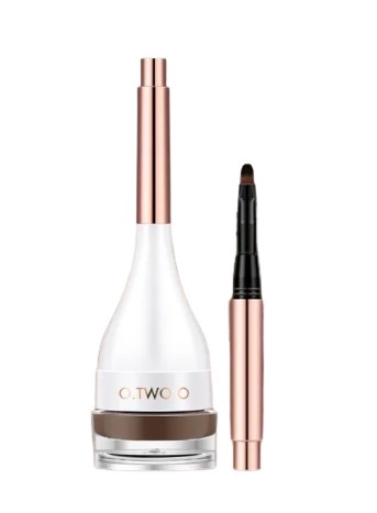 Waterproof Eyebrow Cream & Powder Gel Pomade 	  1