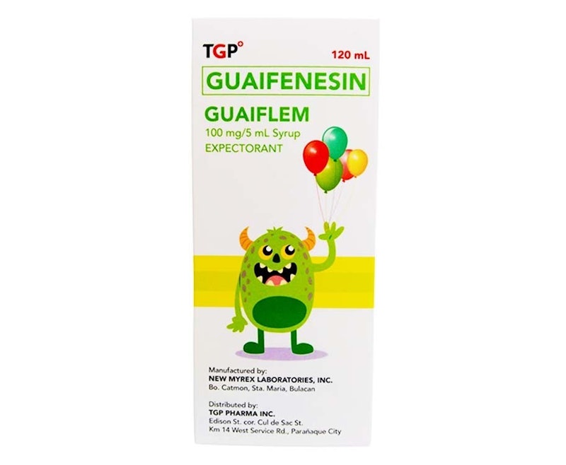 Guaifenesin Syrup 1