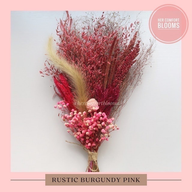 Dried Flowers: Rustic Colored Theme 3