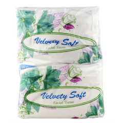 Velvety Soft Facial Tissue 2-ply
