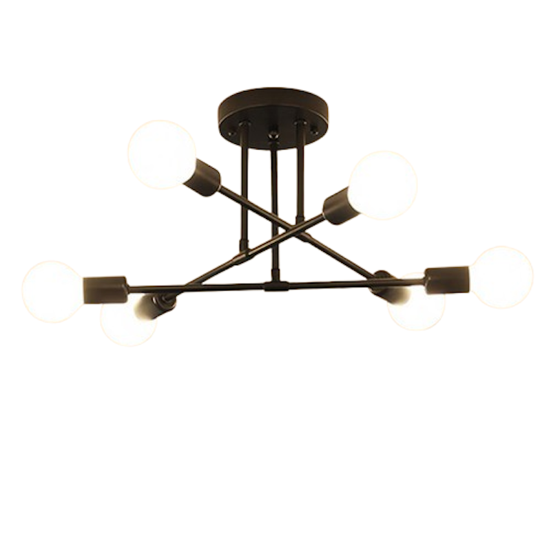 Nordic 6 Heads Chandelier Ceiling Lights 1