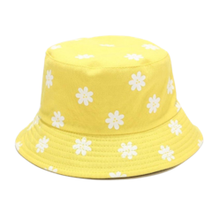 Double-Sided Flower Bucket Hat