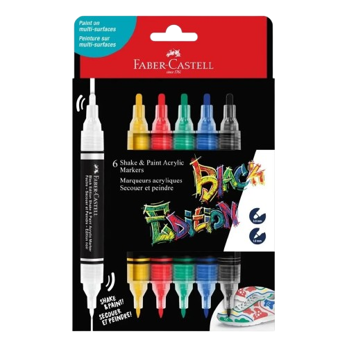 Black Edition Shake & Paint Acrylic Markers 1
