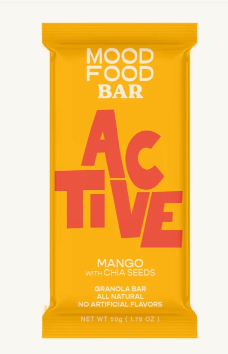 Bar Active Mango with Chia Seeds (4 granola snack bars)	  2