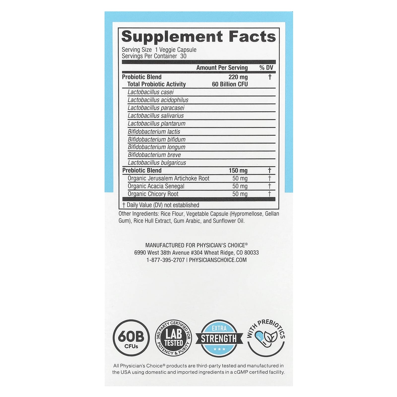 60 Billion Probiotic 2