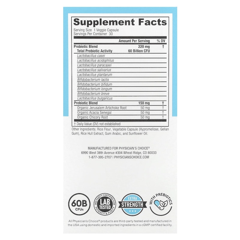 60 Billion Probiotic 2