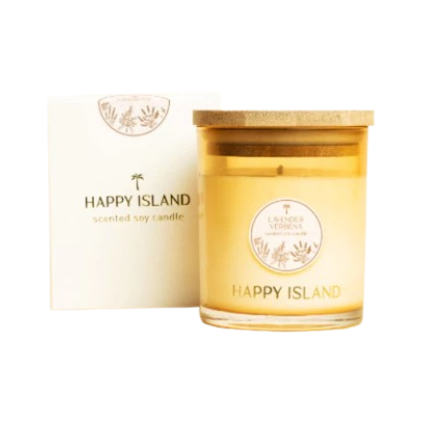 Lavender Verbena Scented Soy Candle 1
