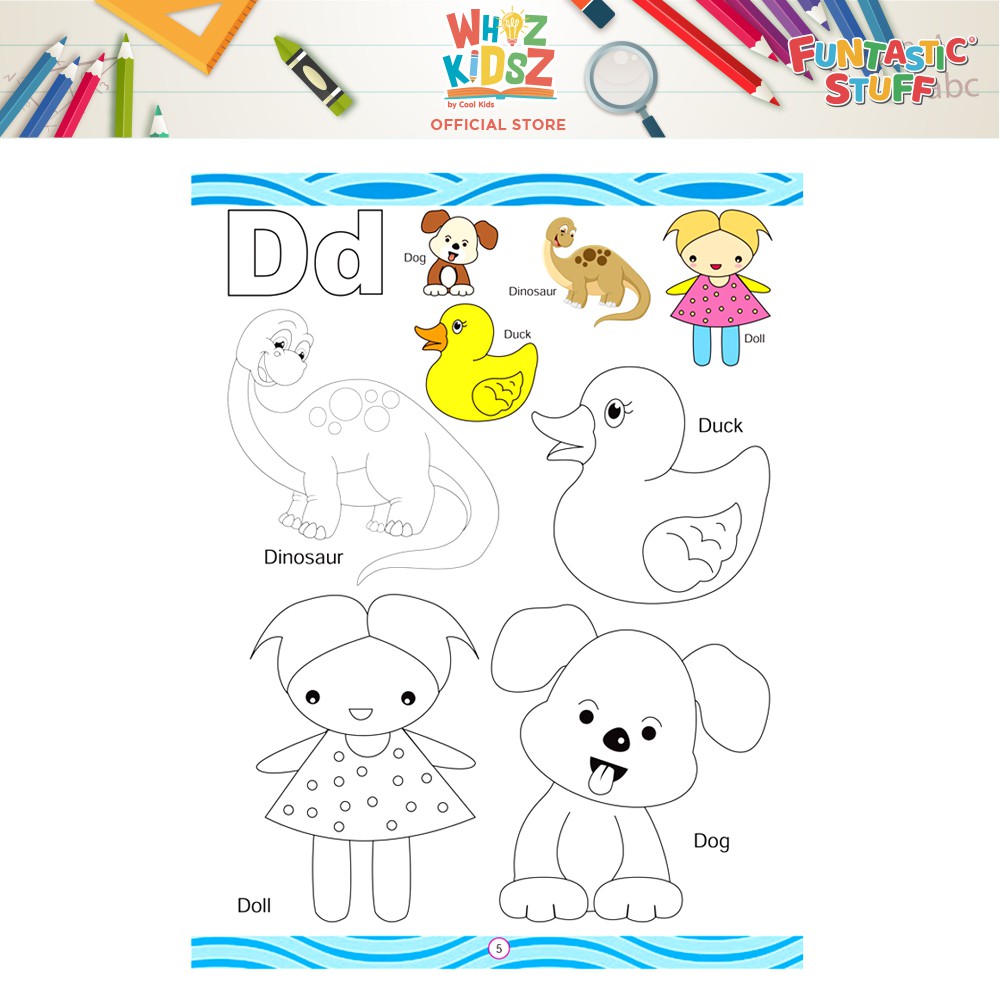 ABC Colouring Book 4
