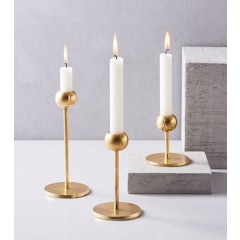Aaron Probyn Brass Candleholder