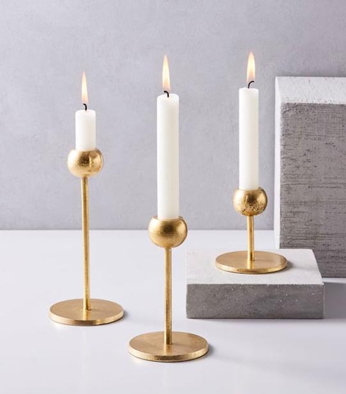 Aaron Probyn Brass Candleholder 1