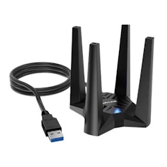 USB WiFi 6 Adapter USB WiFi Dongle Dual Band