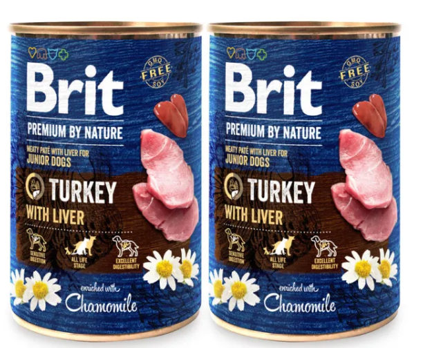 Puppy Turkey with Liver Wet Dog Food  1