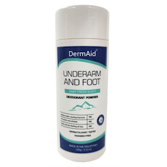 Underarm and Foot Deodorant Powder