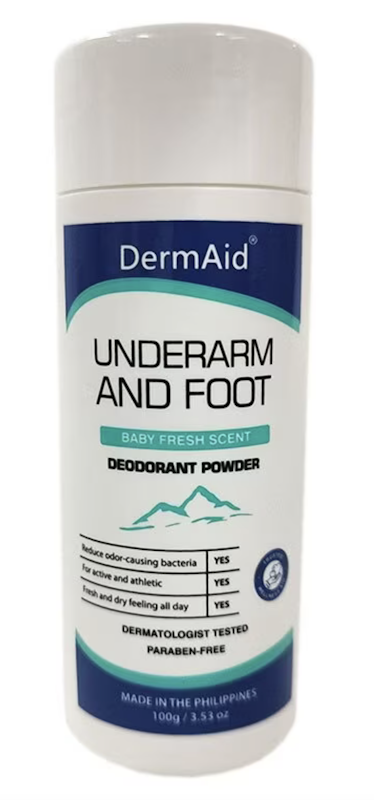 Underarm and Foot Deodorant Powder 1