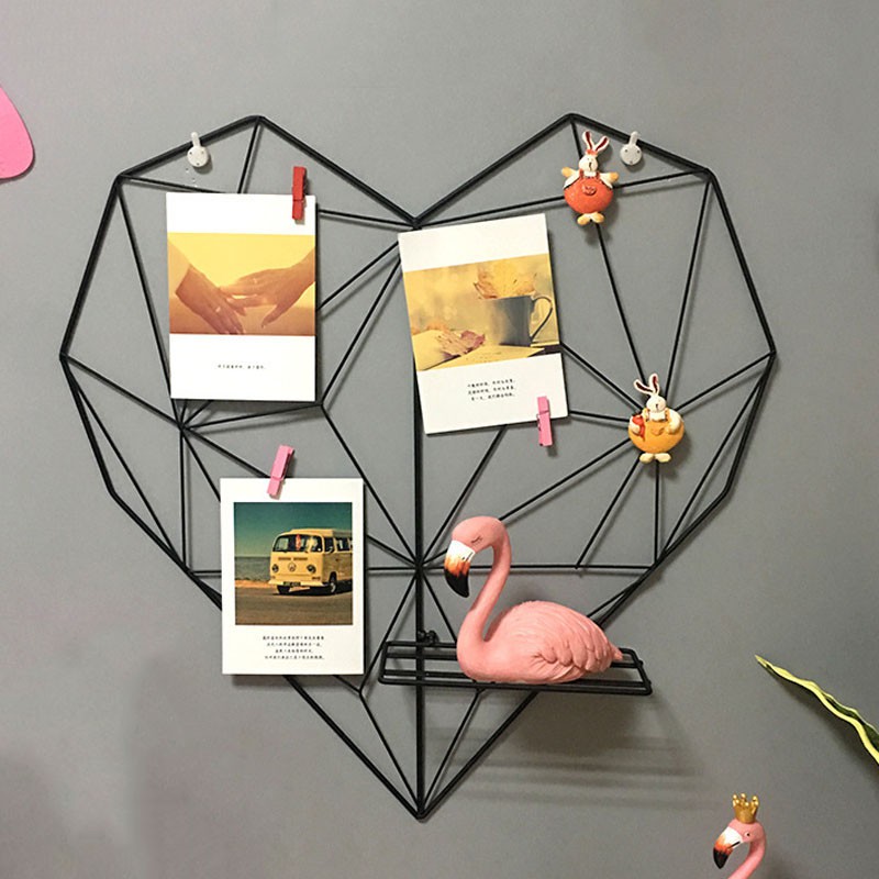 Heart Shaped Metal Grid 3
