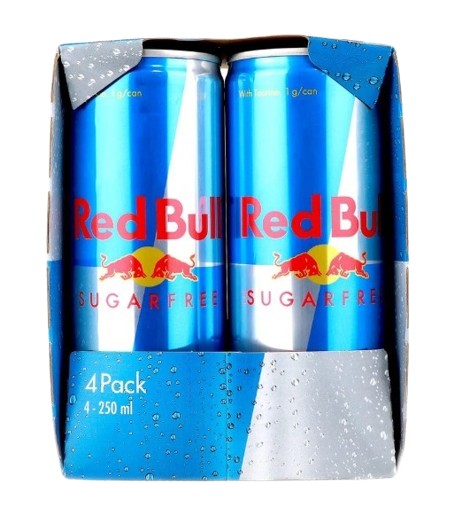 Energy Drink Sugarfree 250ml x 4	  3