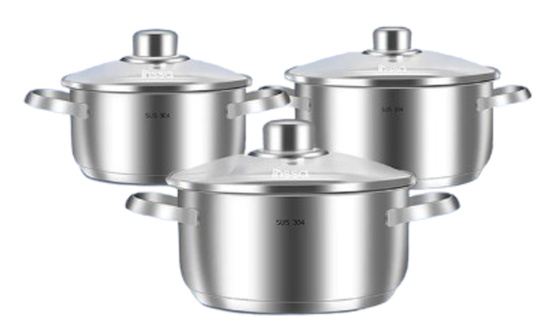 304 Stainless Steel Cookware Set 1