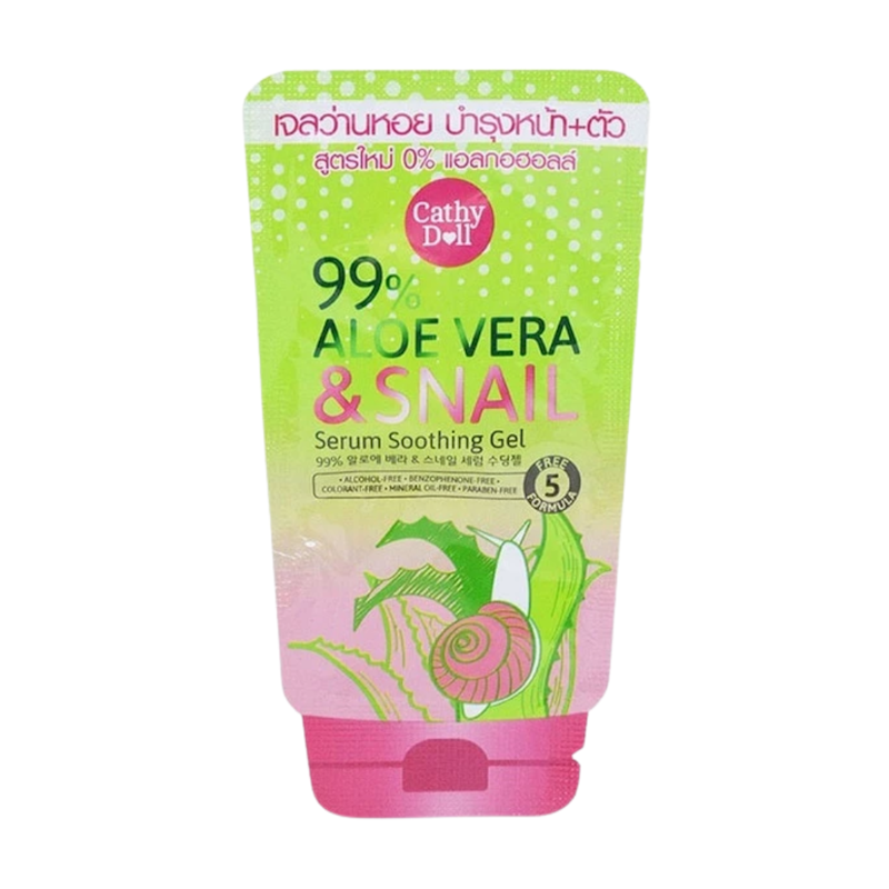 99% Aloe Vera & Snail Serum Soothing Gel 1